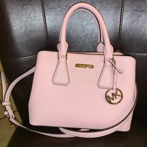 Michael Kors Dillon Small Pale Pink Satchel